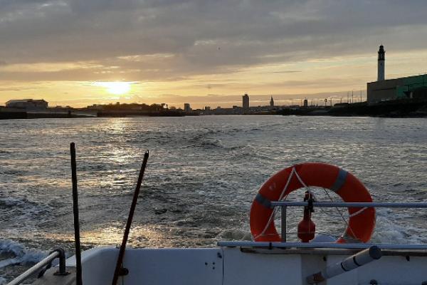 levée de soleil Dunkerque 