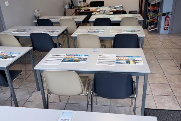 Une formation complète encadrée par un moniteur expérimenté