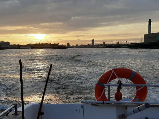 levée de soleil Dunkerque 