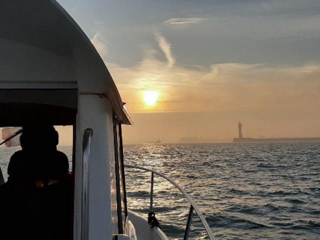 levée de soleil Dunkerque